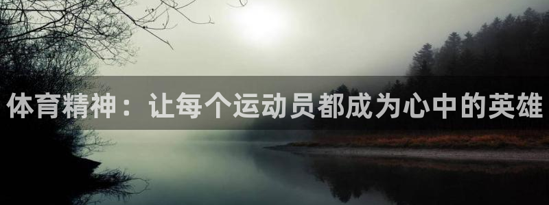 一竞技官方正版app神州：体育精神：让每个运动员都成